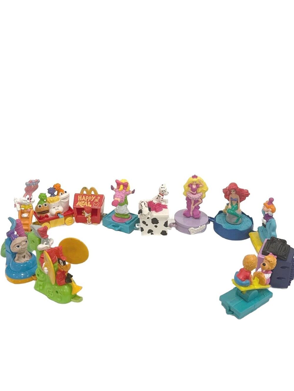 Vintage McDonald's Happy Meal Toy Set with Classic Cartoon Characters Lot 12